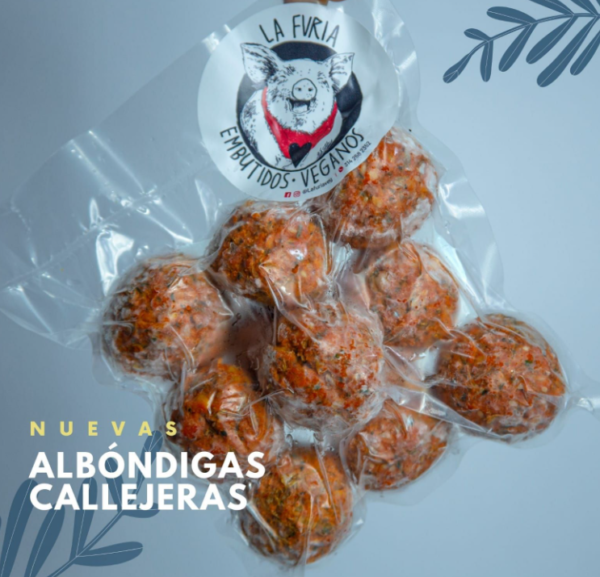 Albondigas La Furia Vegan Albóndigas Tequendama