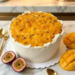 💛🥭TORTA FRUTOS AMARILLOS (MARACUMANGO O LULO)🥭💛